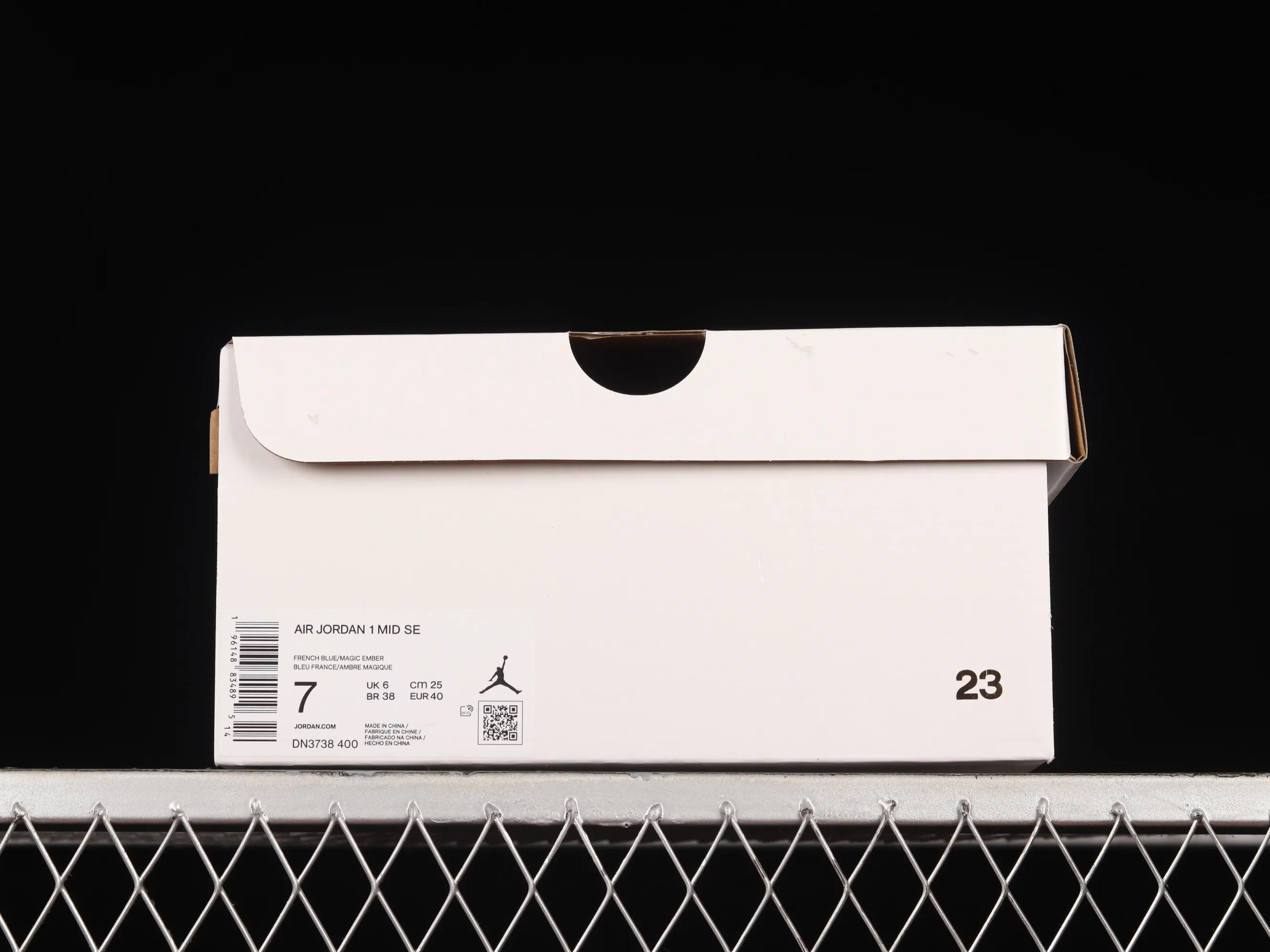 All categories Air Jordan Jordan series basketball shoes Air Jordan 1 Mid Air Jordan 1 "Multi-Colour" AJ1 Qiao 1 colorful color matching China basketball shoes DN3738-400